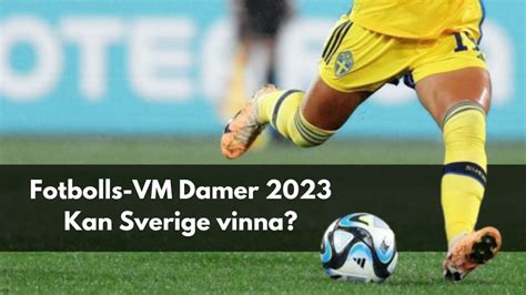 ODDS: De vinner Fotbolls VM 2023 .